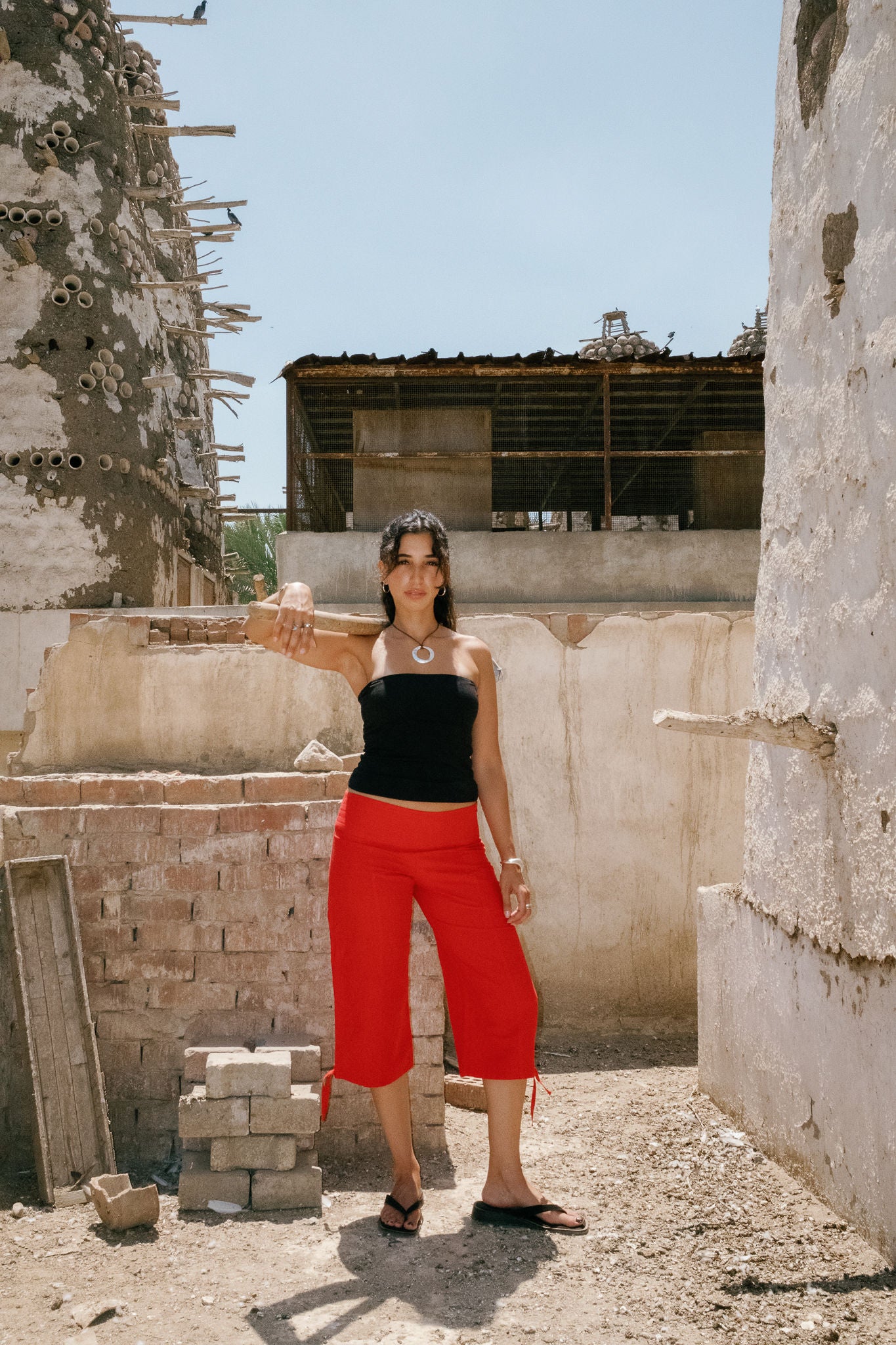 Lulu Linen Capris